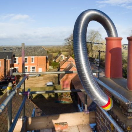 Chimney-Liner-Installation